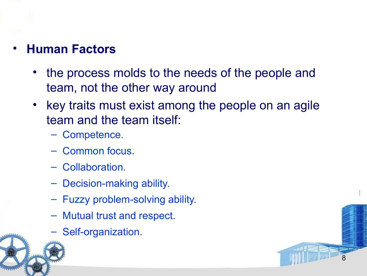 Human Factors slide used as OCR input